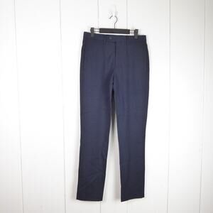 Ted Baker London Dress Pants Mens SZ 28R Semi Plain Trouser Straight Leg NWT